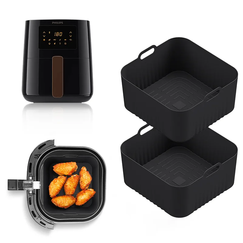 17 cm silikonowa forma do fryt – Air Fryer 5L Digital recenzja i cena