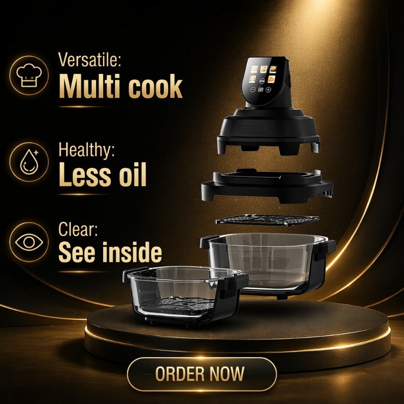 Airo 2025 Bestsellerowa Elektr – Air Fryer 5L Digital recenzja i cena