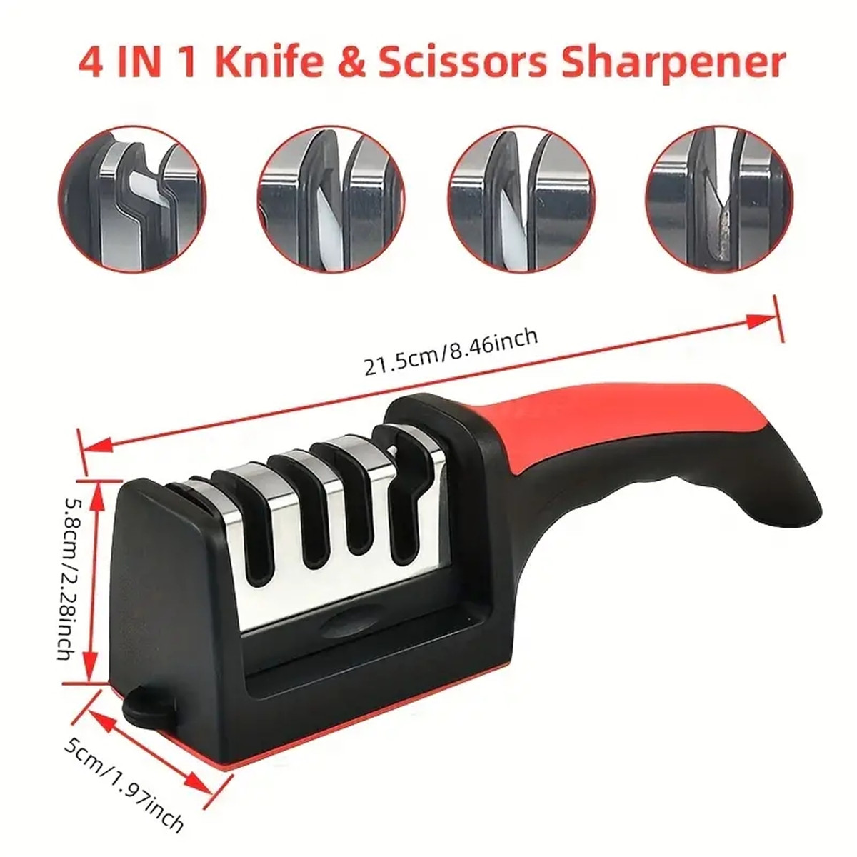 Ostrzałka do noży 3/4 segmento – Kitchen Appliances Best recenzja i cena