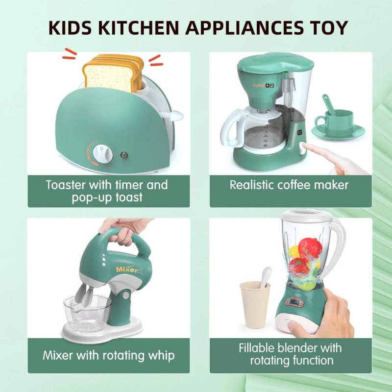 Zabawki kuchenne do zabawy w u – Kitchen Appliances For Gift recenzja i cena