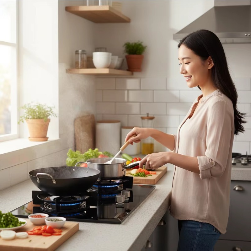 Czarna płyta gazowa z hartowan – Kitchen Appliances Usa recenzja i cena